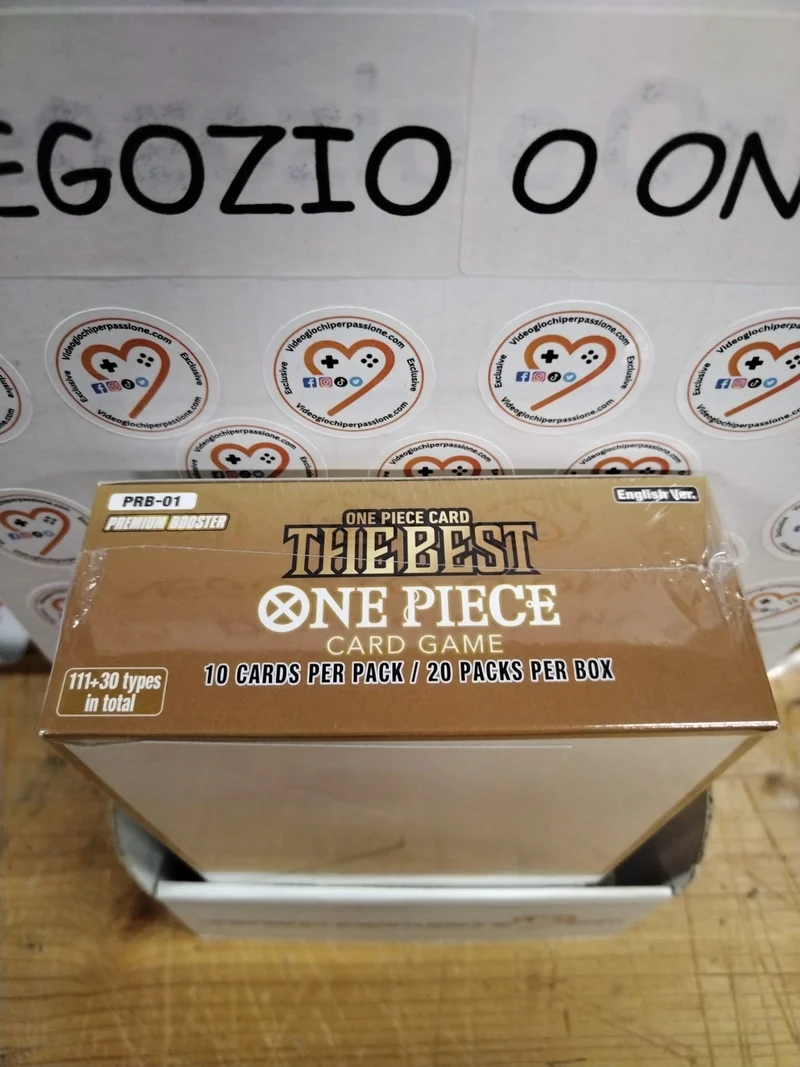 One Piece Card Game The Best PRB-01 Booster Box 20 Buste ENGLISH VER.