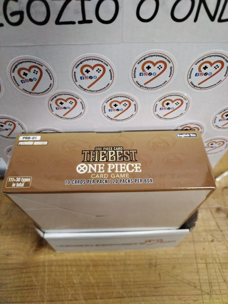 One Piece Card Game The Best PRB-01 Booster Box 20 Buste ENGLISH VER.