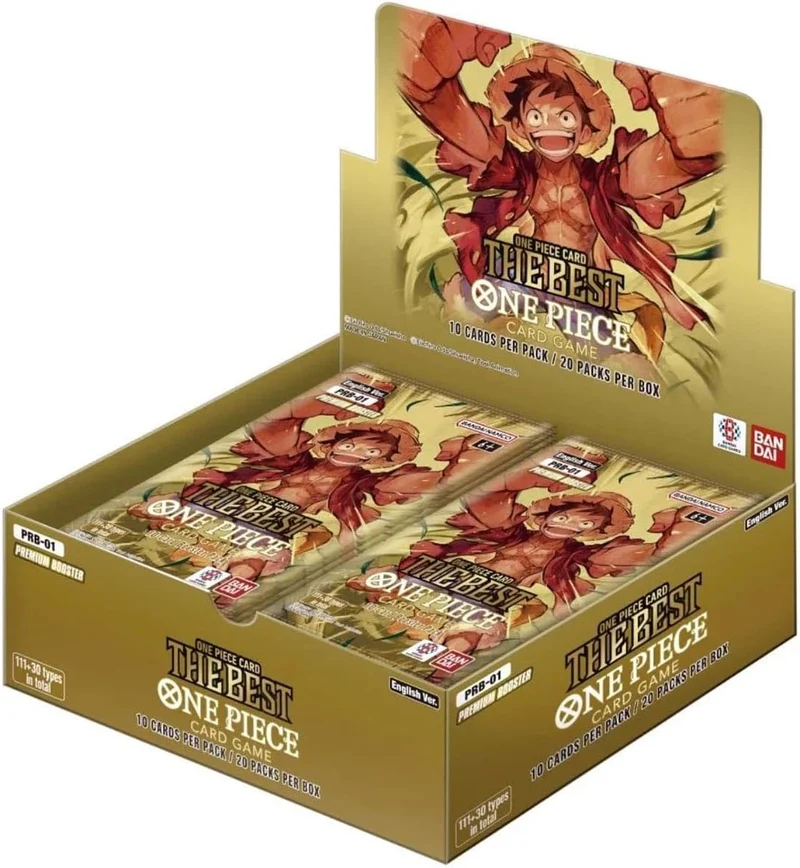 One Piece Card Game The Best PRB-01 Booster Box 20 Buste ENGLISH VER.