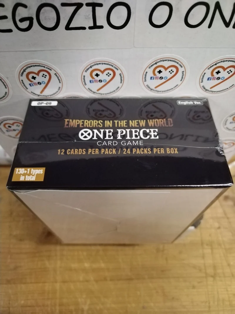 One Piece OP-09 Box da 24 Buste di carte in lingua Inglese