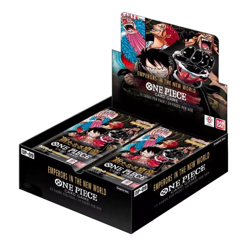 One Piece OP-09 Box da 24 Buste di carte in lingua Inglese