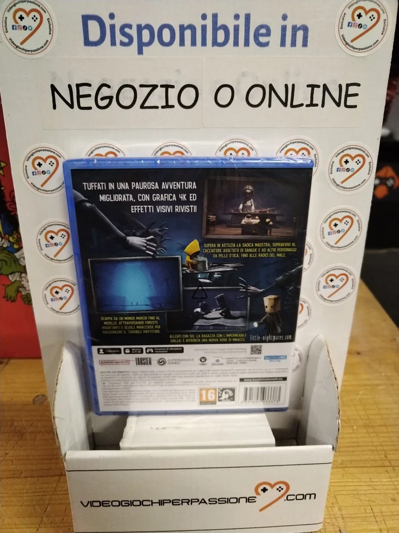 LITTLE NIGHTMARES II ENHANCED EDITION PS5 EDIZIONE ITALIANA