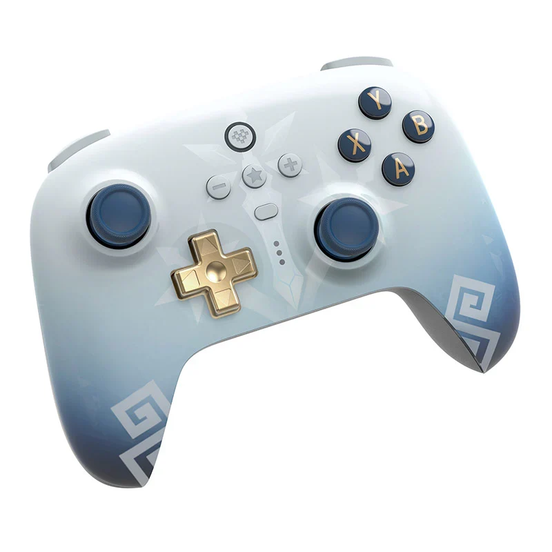 8Bitdo Ultimate 2.4G Wireless Controller per PC, Android, Steam Deck e Apple - Chongyun Edition Licenza Ufficiale by Genshin Impact