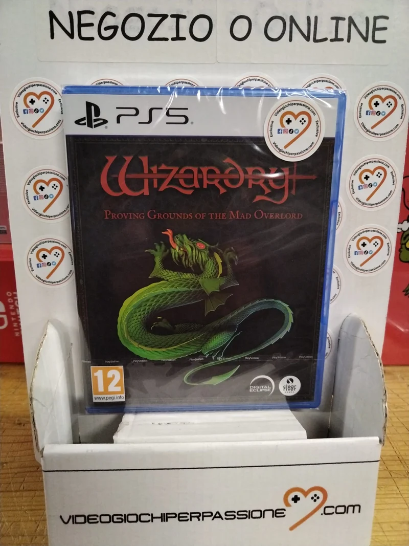 Wizardry Proving Grounds of the Mad Overlord Playstation 5 Edizione Europea