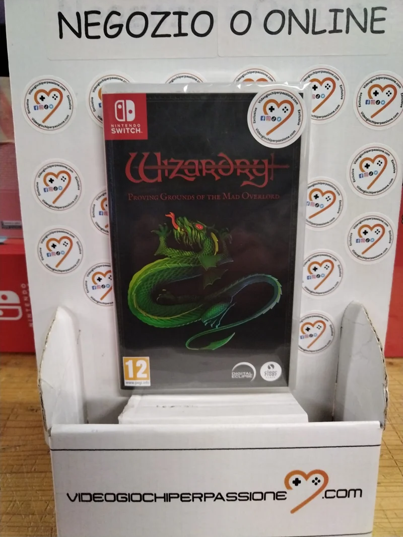 Wizardry Proving Grounds of the Mad Overlord Nintendo Switch Edizione Europea