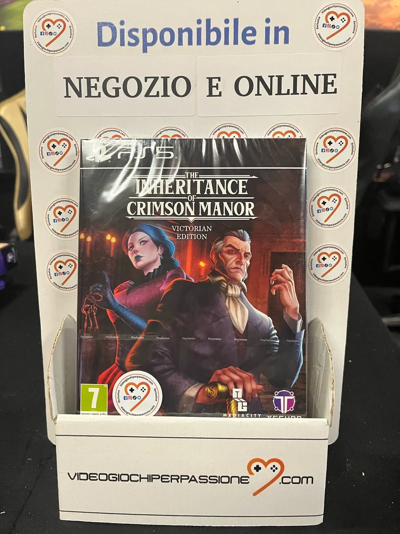 The Inheritance of Crimson Manor – Victorian Edition Playstation 5 Edizione Europea