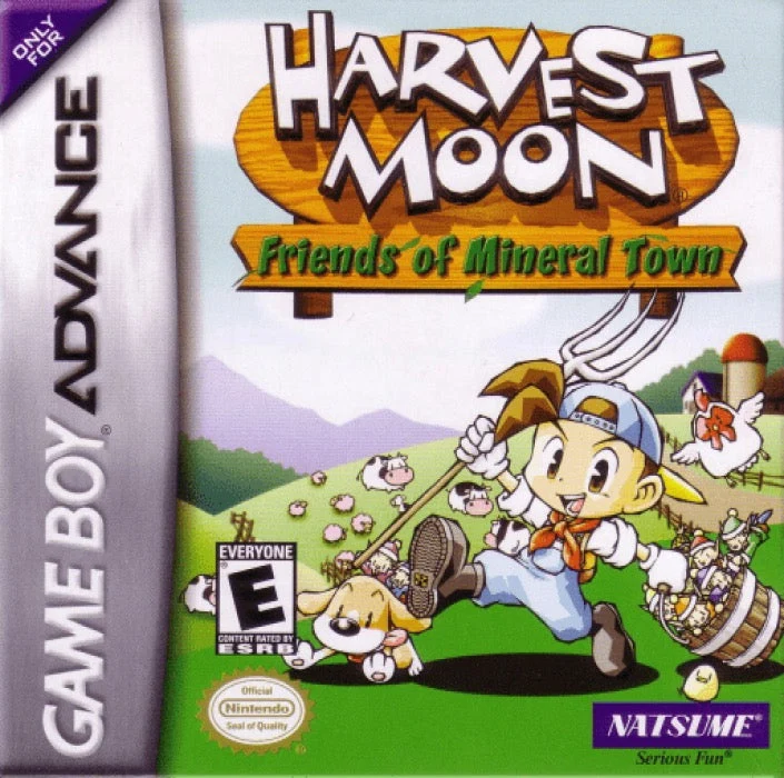 Harvest Moon Friends of Mineral Town - Nintendo Game Boy Advance