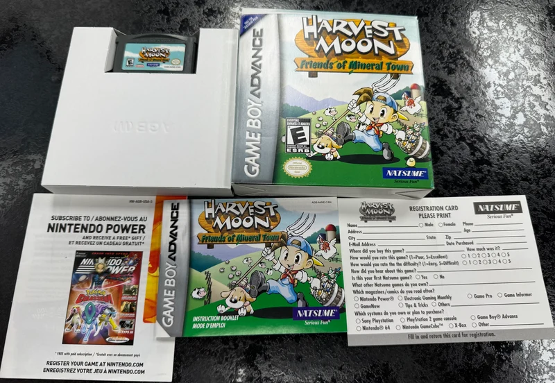 Harvest Moon Friends of Mineral Town - Nintendo Game Boy Advance