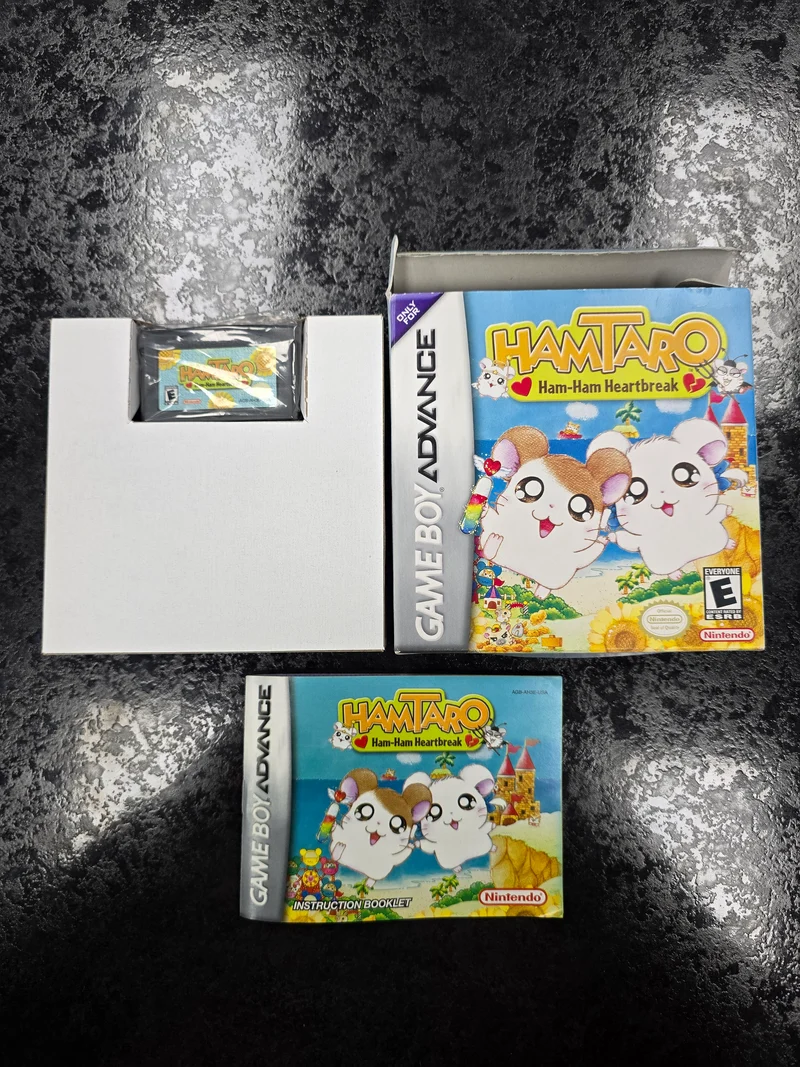 Hamtaro Ham Ham Heartbreak - Nintendo Game Boy Advance