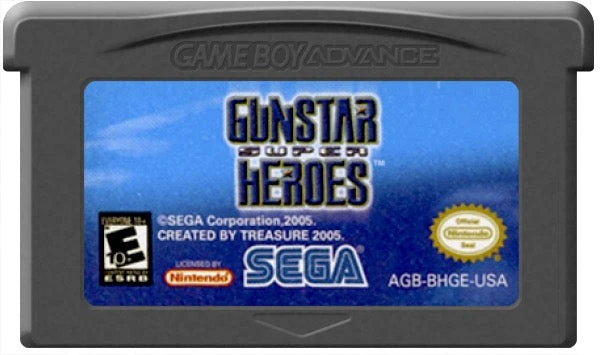 Gunstar Super Heroes - Nintendo Game Boy Advance