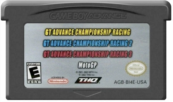 GT Advance Racing 4 Pack - Nintendo Game Boy Advance