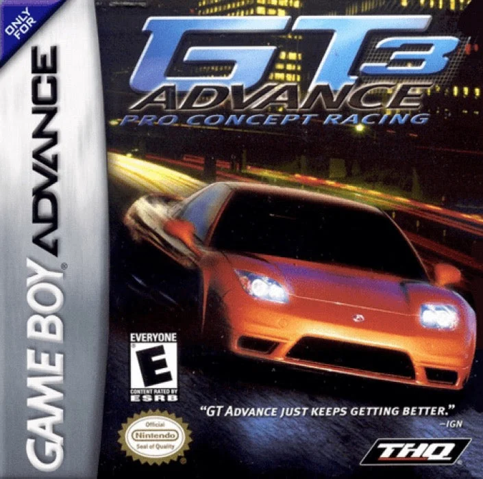 GT Advance 3 Pro Concept Racing - Nintendo Game Boy Advance