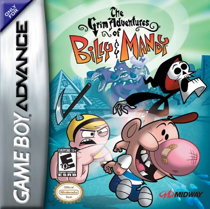 Grim Adventures of Billy & Mandy - Nintendo Game Boy Advance