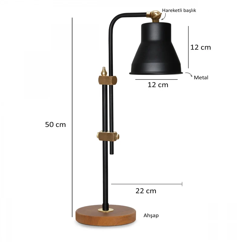 Table lamp Opviq AYD-3108, E27, stand (base), 60W