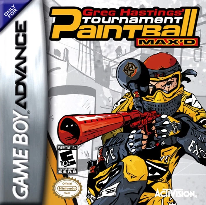 Greg Hastings Tournament Paintball Maxed - Nintendo Game Boy Advance