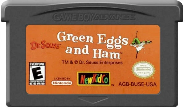 Green Eggs and Ham - Nintendo Game Boy Advance