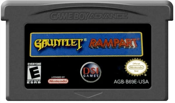 Gauntlet and Rampart - Nintendo Game Boy Advance
