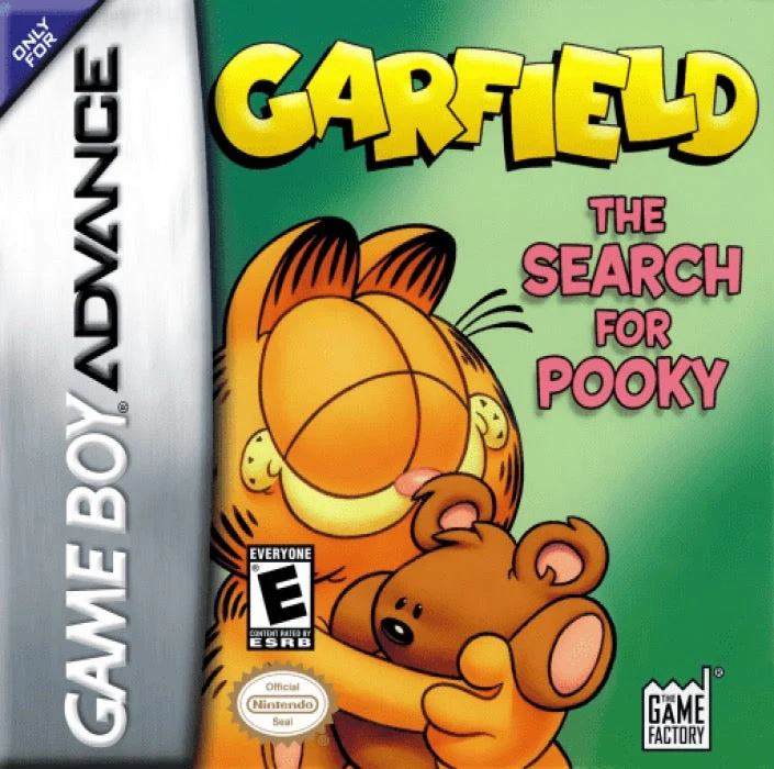 Garfield The Search for Pooky - Nintendo Game Boy Advance