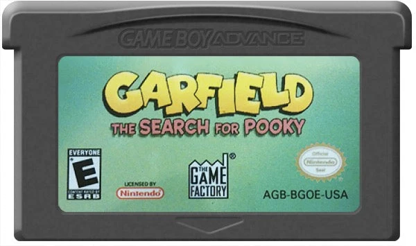 Garfield The Search for Pooky - Nintendo Game Boy Advance