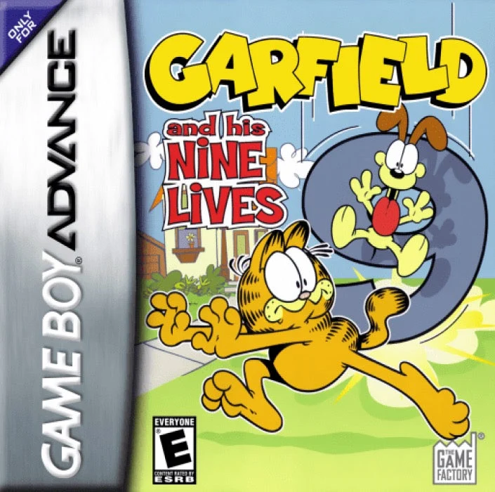 Garfield And His Nine Lives - Nintendo Game Boy Advance