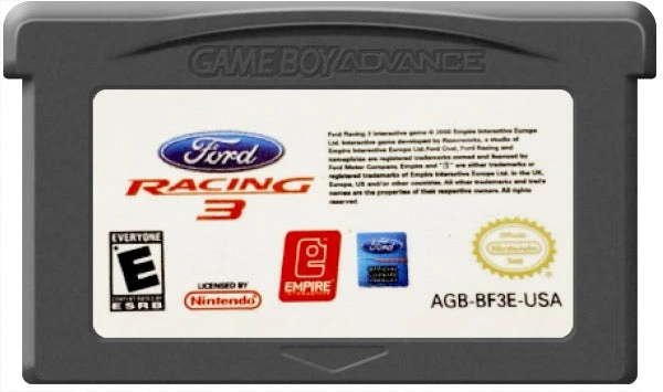 Ford Racing 3 - Nintendo Game Boy Advance