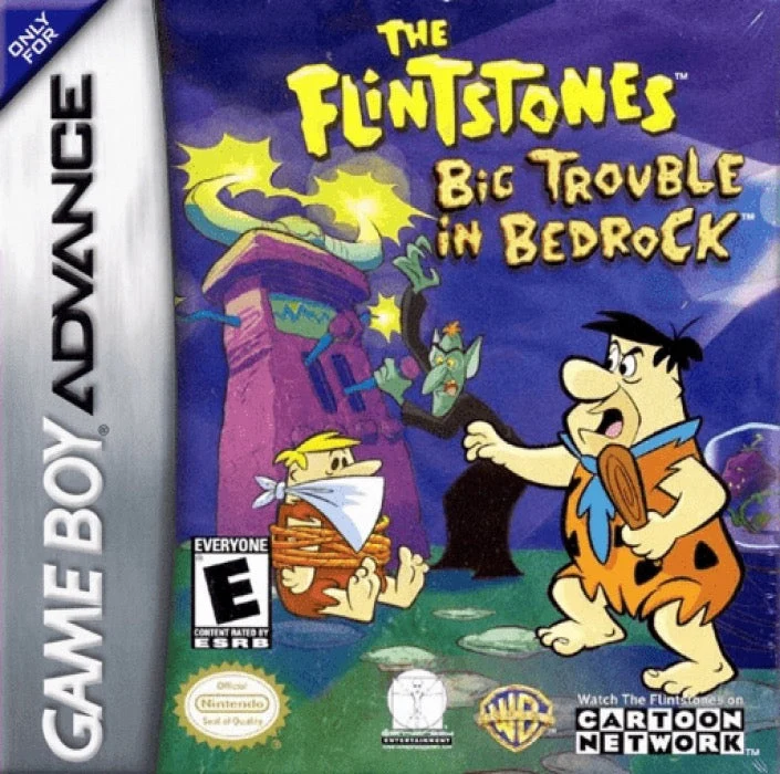 Flintstones Big Trouble in Bedrock - Nintendo Game Boy Advance