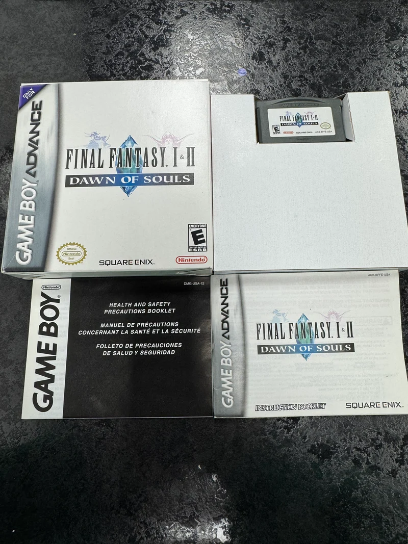 Final Fantasy I & II Dawn of Souls - Nintendo Game Boy Advance