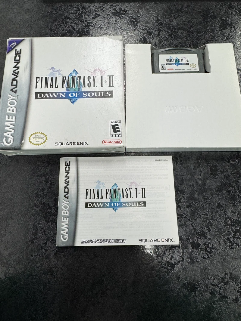 Final Fantasy I & II Dawn of Souls - Nintendo Game Boy Advance