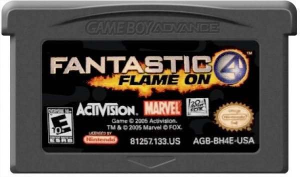 Fantastic 4 Flame On - Nintendo Game Boy Advance