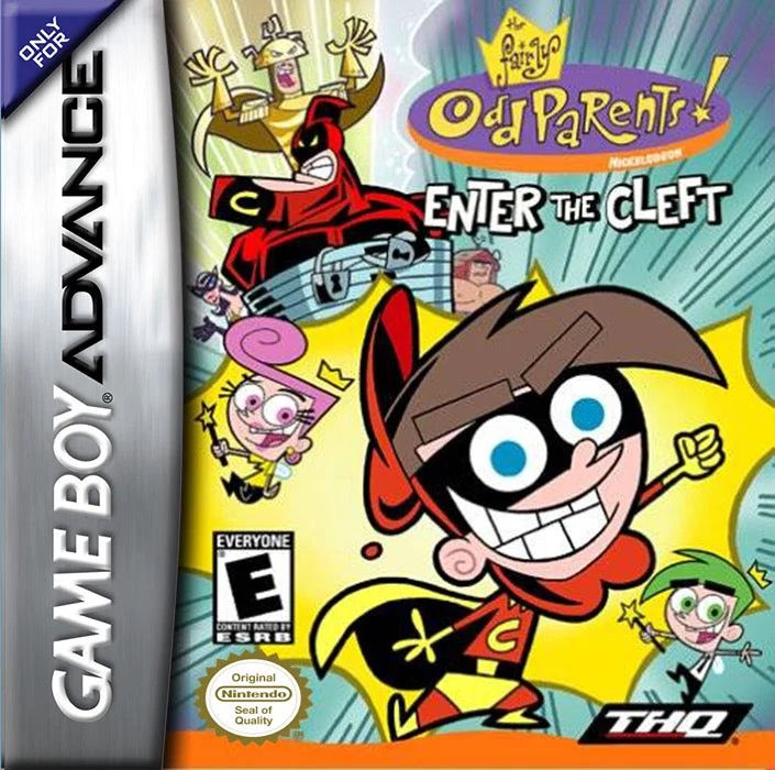 Fairly Odd Parents Enter the Cleft - Nintendo Game Boy Advance