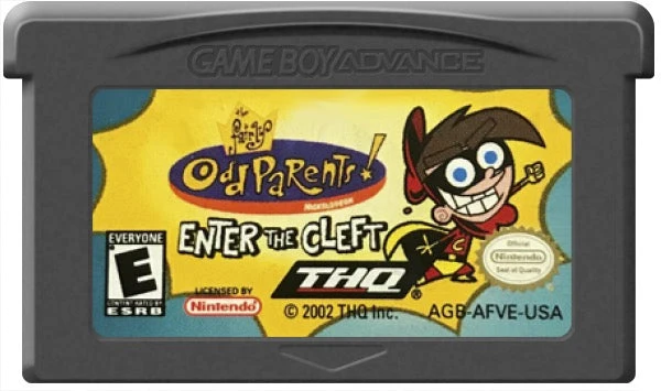 Fairly Odd Parents Enter the Cleft - Nintendo Game Boy Advance