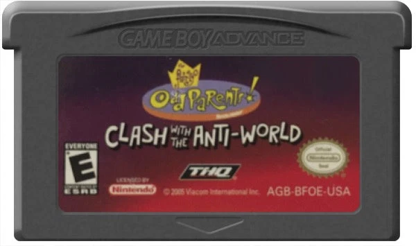 Fairly Odd Parents Clash with the Anti-World - Nintendo Game Boy Advance