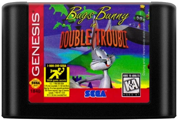 Bugs Bunny Double Trouble - Sega Genesis