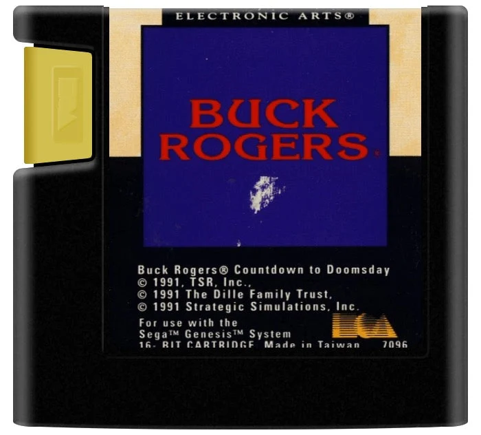 Buck Rogers Countdown to Doomsday - Sega Genesis