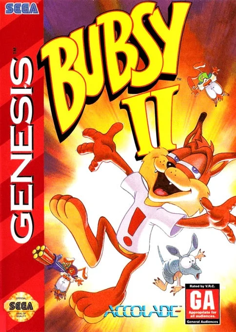Bubsy II - Sega Genesis