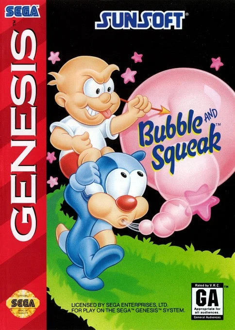 Bubble and Squeak - Sega Genesis
