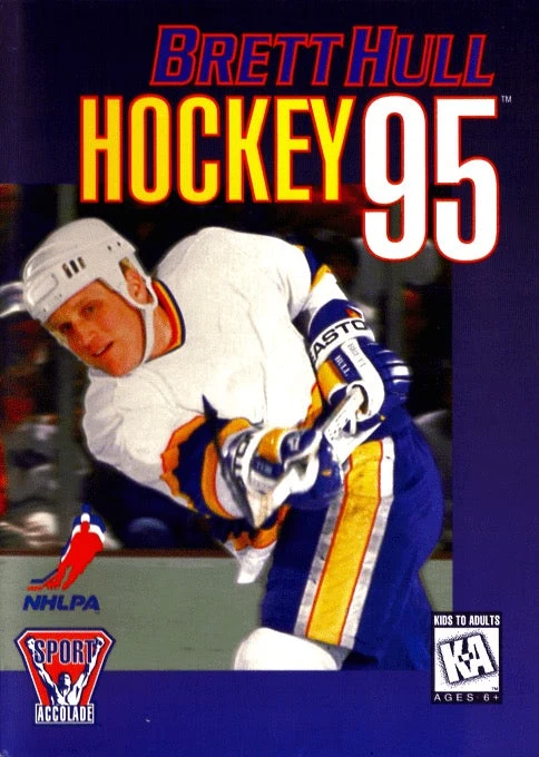 Brett Hull Hockey 95 - Sega Genesis
