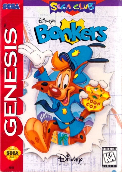 Bonkers - Sega Genesis