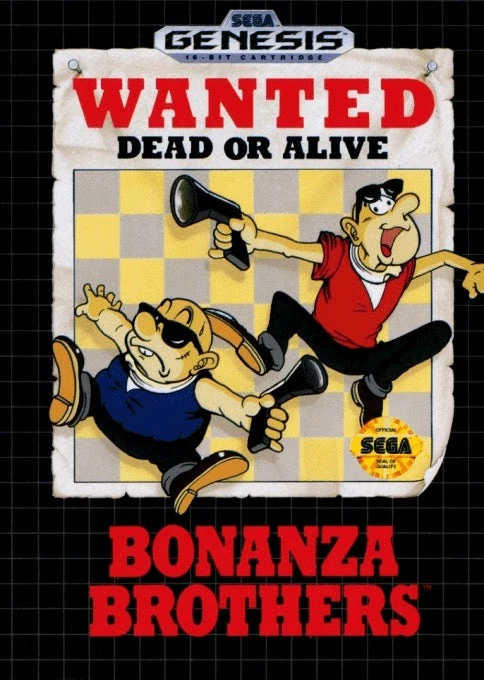 Bonanza Brothers - Sega Genesis