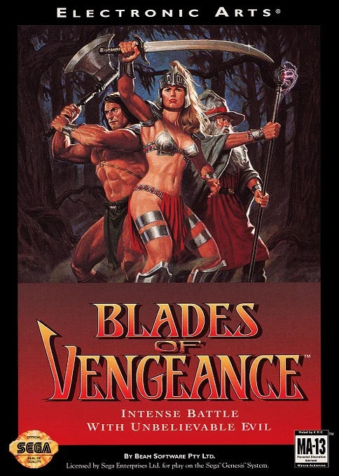 Blades of Vengeance - Sega Genesis