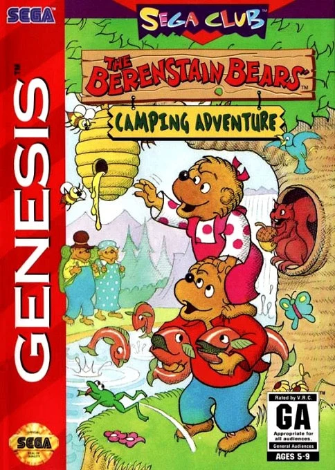Berenstain Bears Camping Adventure - Sega Genesis