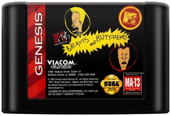 Beavis and Butthead - Sega Genesis