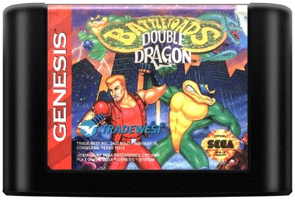 Battletoads and Double Dragon The Ultimate Team - Sega Genesis