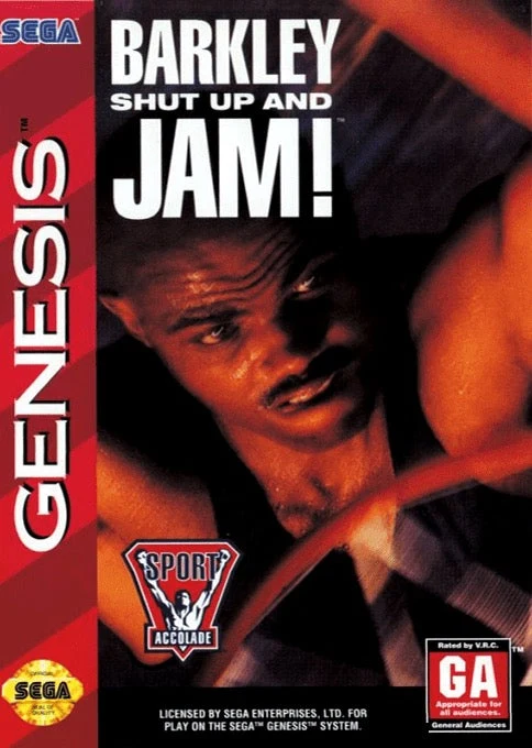 Barkley Shut Up and Jam - Sega Genesis