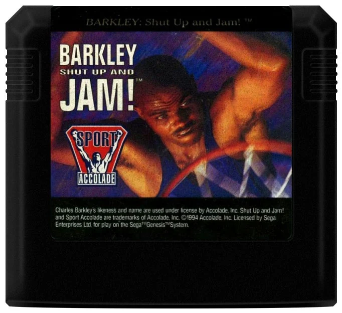 Barkley Shut Up and Jam - Sega Genesis
