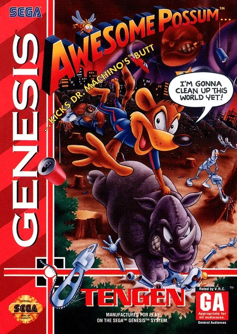 Awesome Possum - Sega Genesis
