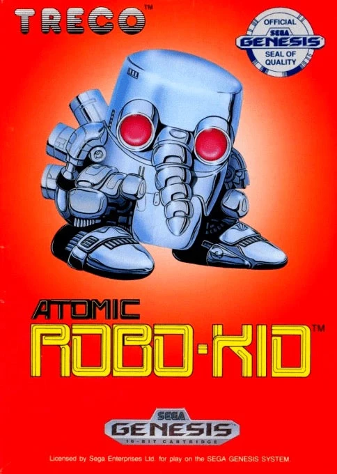 Atomic Robo-Kid - Sega Genesis