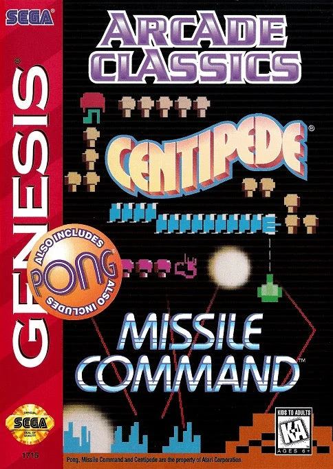 Arcade Classics - Sega Genesis