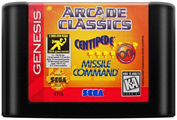 Arcade Classics - Sega Genesis