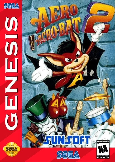 Aero the Acro-Bat 2 - Sega Genesis